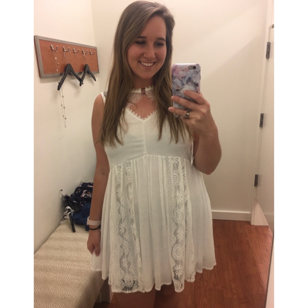White Lace Dress
